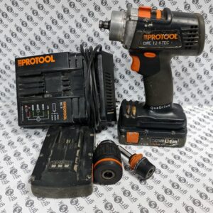 Wiertarko-wkrętarka Protool DRC 12-4 TEC Li komplet