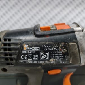 Wiertarko-wkrętarka Protool DRC 12-4 TEC Li komplet