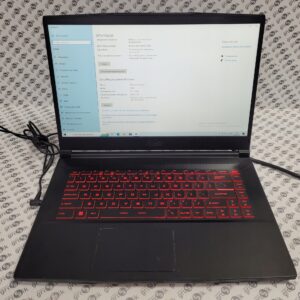 Laptop MSI GF63 215XPL 15,6 ” Intel Core i5 8 GB / 512 GB czarny