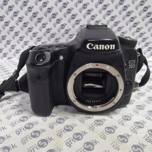 Lustrzanka Canon EOS 70D aparat korpus
