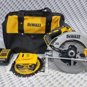 Dewalt Pilarka piła tarczowa 18V 184mm + aku 5Ah + ład + torba NOWE