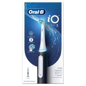 Oral-B iO 3 Black Szczoteczka elektryczna soniczna
