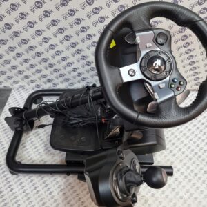 Kierownica LOGITECH G920 pedały biegi shifter PC Xbox + stojak HUZARO