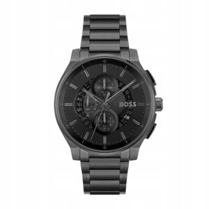 Boss Peak 2.0 1514192 Chronograf męski, stal, czarny, kwarcowy