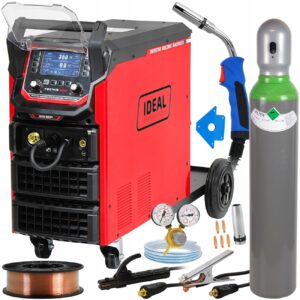 Spawarka MIGOMAT 400V Ideal MIG 366 MMA LCD S4T Synergia Podwójny Puls 350A