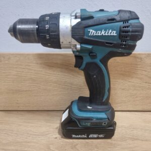 Wkrętarka Makita zasilanie akumulatorowe 18 V DHP458 + aku 1,5ah