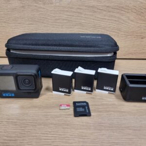Kamera sportowa GoPro HERO 11 Black 4K UHD zestaw akcesoriów, 3 baterie