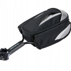 Kufer na rurę podsiodłową ROMET SHE-08 W czarny 4,5L et/logo Romet