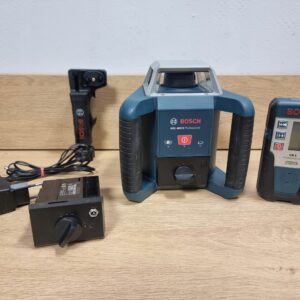 Laser Rotacyjny Bosch Professional GRL 400 H + Odbiornik Laserowy LR 1