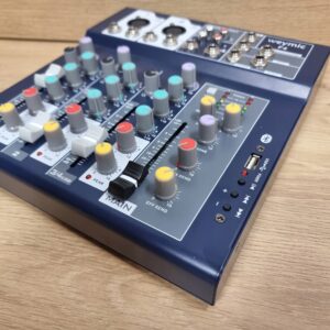 Mixer USB 4-kanałowy WEYMIC F4 estradowy