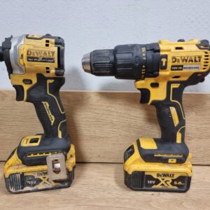 wkrętarka + zakrętarka Dewalt zestaw DCD778 DCF850 + 2 aku + ład