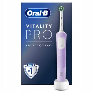 Szczoteczka elektryczna Oral-B Vitality Pro w kolorze fioletowym
