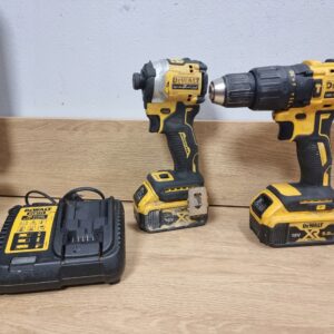 wkrętarka + zakrętarka Dewalt zestaw DCD778 DCF850 + 2 aku + ład
