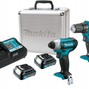 Makita CLX224X zestaw wkrętarka zakrętarka 2×1,5Ah 12V