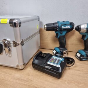 Makita CLX224X zestaw wkrętarka zakrętarka 2×1,5Ah 12V