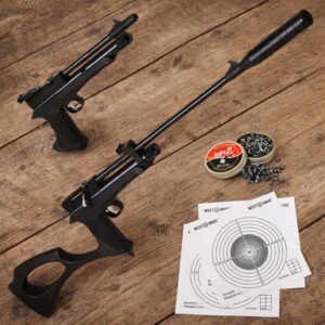 Wiatrówka Pistolet Karabinek Artemis CP2 4.5mm CO2 + Kolimator 2x Magazyn