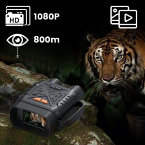 Noktowizor Inskam 328 10x zasięg 800 m ekran 2,8 cala