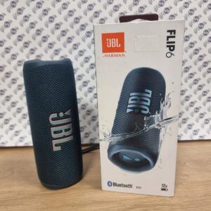 Głośnik przenośny JBL Flip 6 niebieski 30 W Bluetooth IP67 do 12 h grania